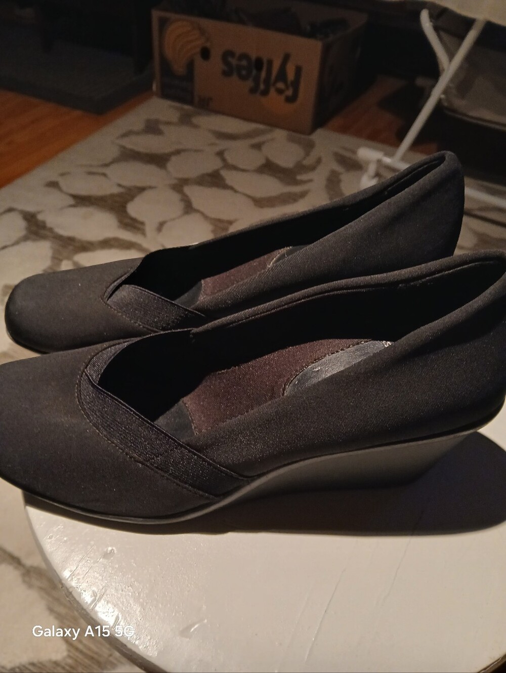 Women’s Black Wedge Pumps — Comfortable Everyday Style